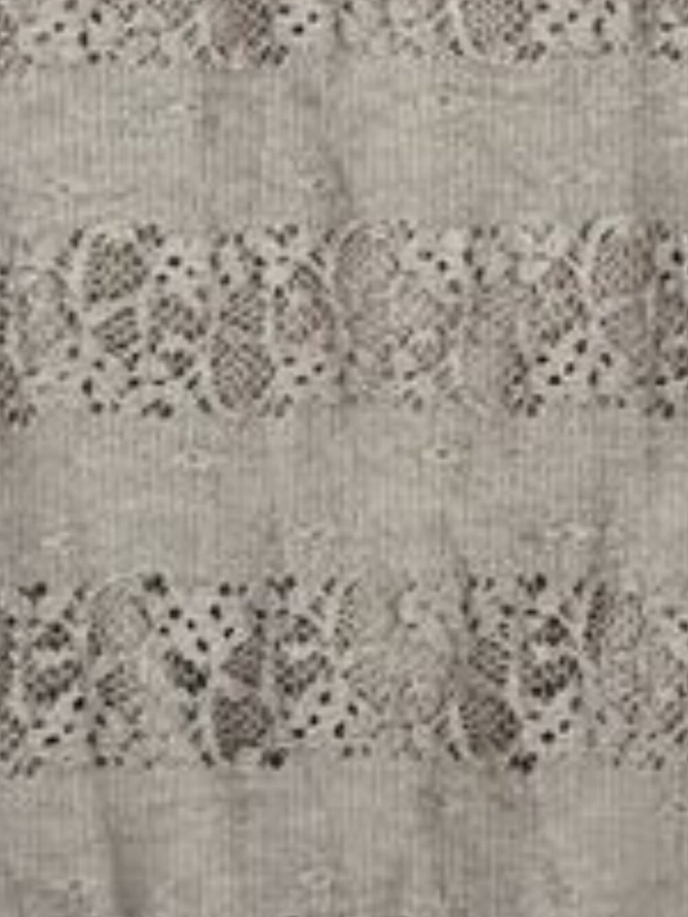 Shannon Ford New York Top Womens XL Brown Shark Bite Hem Lace Stretch Boho Fairy